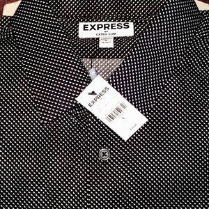 Extra slim pattern dress shirt